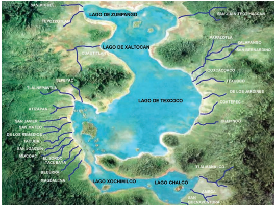 La turbulenta historia del agua en la Cuenca de México: época